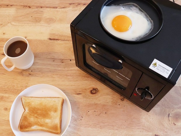 ラピュタのパンが簡単に作れる、サンコーの「お一人様モーニングトースター」が発売