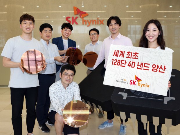 SK Hynix、世界初の128層1Tb 4D TLC NANDフラッシュの量産開始