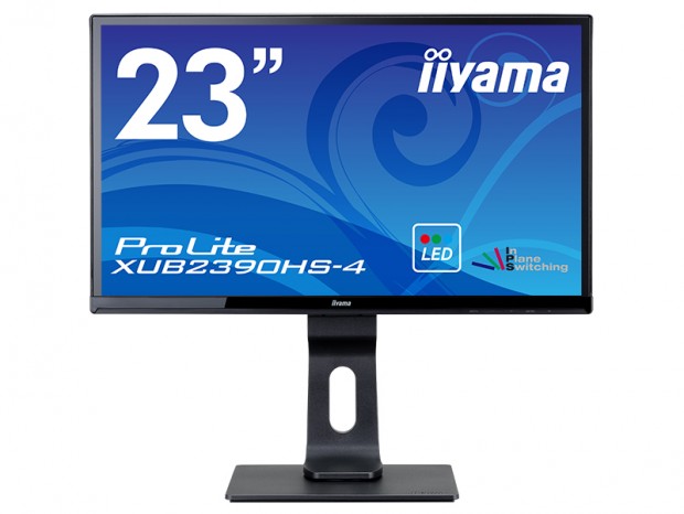 iiyama、省スペースな新多機能スタンドを採用するワイド液晶ディスプレイ4機種