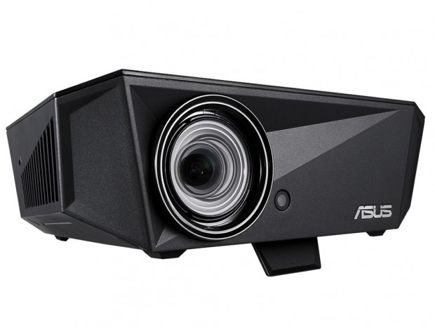 ASUS、2.1chスピーカー内蔵の単焦点プロジェクター「F1」国内発売