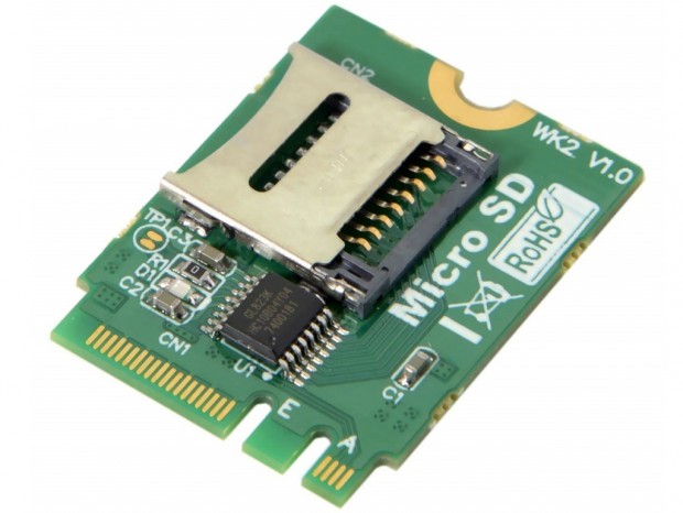 最大2TBのmicroSDXCカードに対応するM.2接続カードリーダー、Sintech「PA-TF-AKEY」