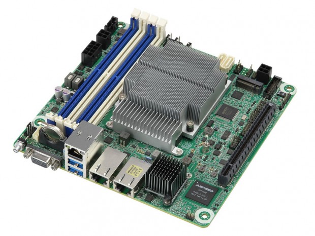 EPYC 3101搭載のファンレスMini-ITXマザー、ASRock Rack「EPYC3101D4I-2T」