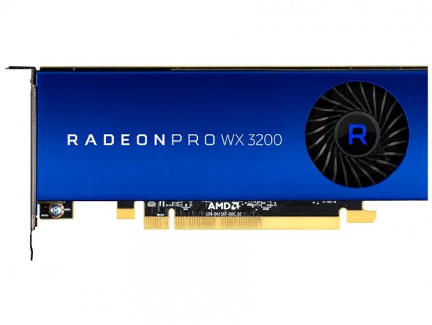 8K解像度対応のロープロWSグラフィックスカード、AMD「Radeon Pro WX 3200」