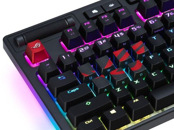 ASUS ROG、Cherry MX互換のゲーミングキーキャップ「ROG Gaming Keycap Set」