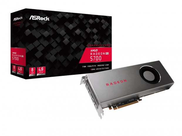 「Radeon RX 5700」シリーズのリファレンスモデルがASRockから発売開始