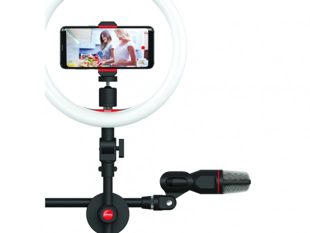 スマホ・デジカメ用動画配信キット、リンクス「Alfoto Video Creator Kit」