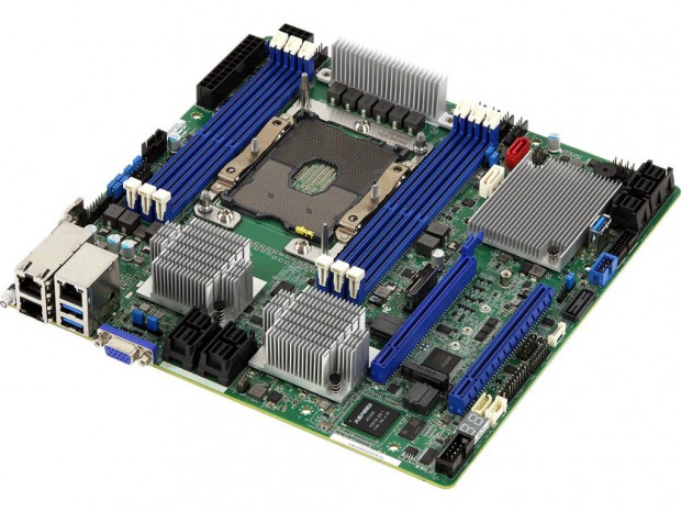 最大30台のSATAドライブを接続できるMicroATXマザーボードがASRock Rackから