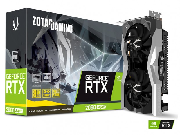 ZOTAC、IceStrom 2.0搭載GeFroce RTX 2070 SuperとRTX 2060 Super MINI
