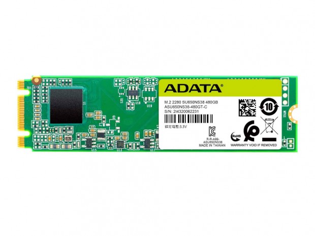 ADATA、薄型ノートPCのアップグレードに向く3D NAND採用「Ultimate SU650 M.2 2280」