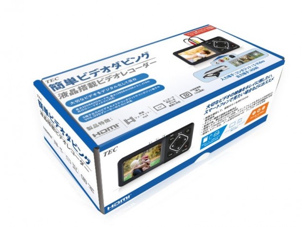 VHSテープなどを簡単にデジタル化できる、テック「TADREC-S」発売