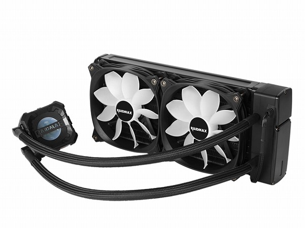 RAIDMAX、TDP400Wに対応するARGB内蔵オールインワン水冷「TORNADO RC240」