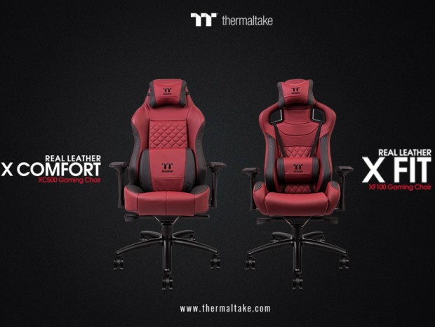 Zサポートマルチファンクション搭載の本皮製ゲーミングチェアがThermaltakeから