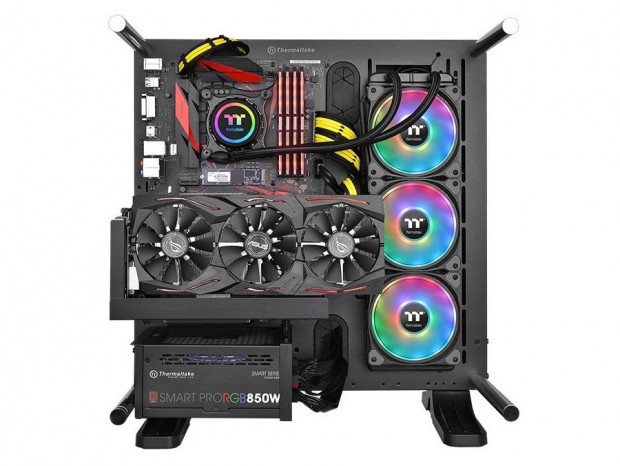 Thermaltake、RGBイルミ搭載＆ファン増設も可能なオールインワン水冷「Floe DX RGB」