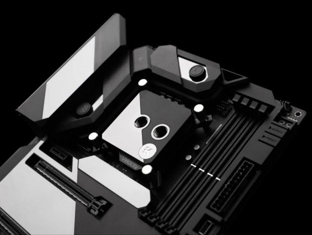 EK Water Blocks、対角線デザインの汎用CPUウォーターブロック「EK-Velocity Strike」