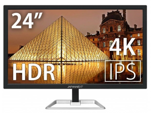 税込2.8万円のHDR対応24型4K IPS液晶ディスプレイ、JAPANNEXT「JN-IPS244UHDR」