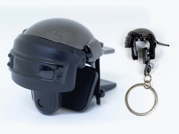 常に持ち歩ける「キーホルダーにもなるスマホゲーム用射撃ボタン」が上海問屋から