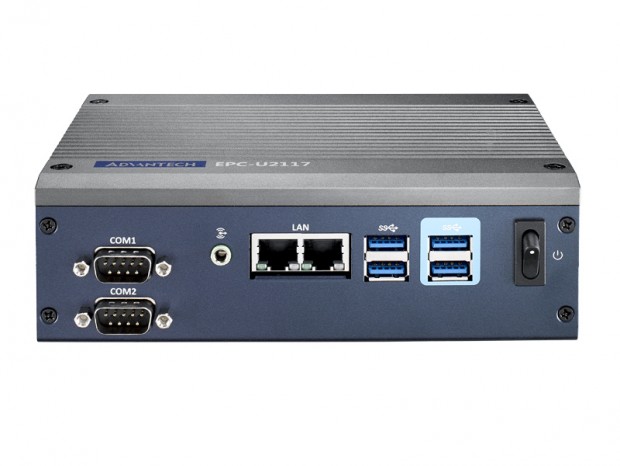 Advantech、完全ファンレス駆動の超小型デスクトップPC「EPC-U2117」