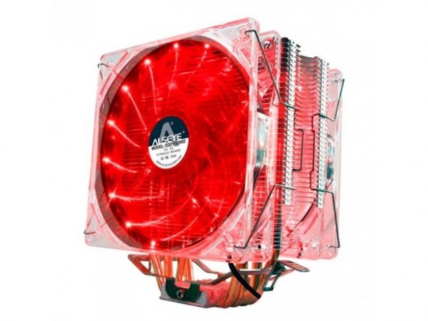 TDP最大250W対応のデュアルファンクーラー、X2「ALSEYE EDDY 120RD」