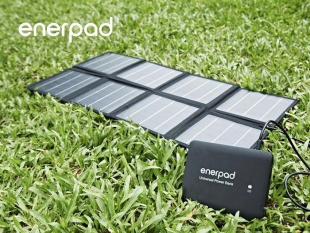 最大20V/1.8A出力の「enerpad」向けソーラーパネルチャージャーがリンクスから