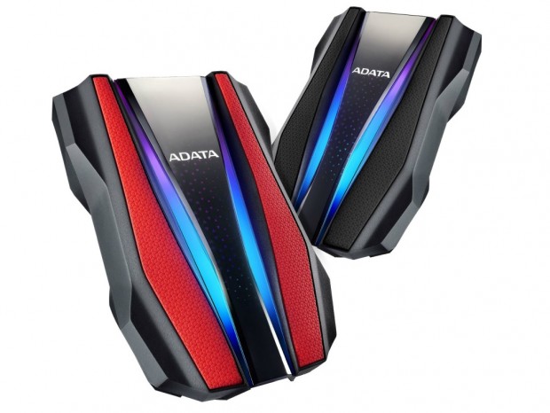ADATA、タフネス仕様の光るポータブルHDD「HD770G」シリーズ