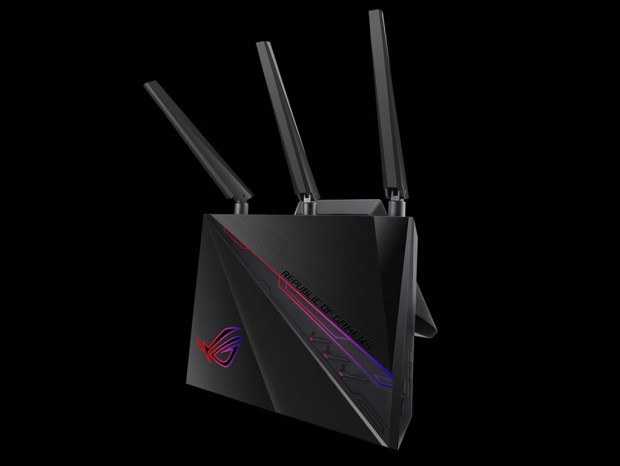 AURA RGB対応のゲーミングルーター、ASUS「ROG Rapture GT-AC2900」国内発売