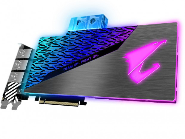 GIGABYTE、フルカバーウォーターブロック「WATERFORCE」搭載のRTX 2080 SUPER発表