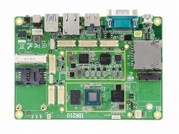 iBASE、i.MX 8Mプロセッサ搭載の3.5インチSBC「IBR210」