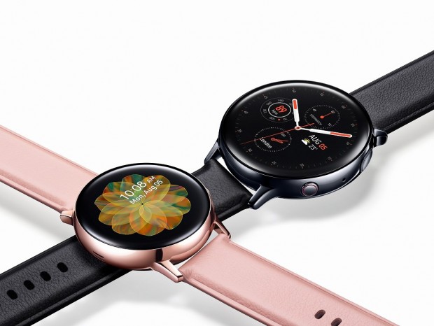 Samsung、デジタル回転ベゼル搭載スマートウォッチ「Galaxy Watch Active2」