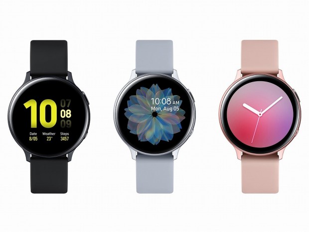 Samsung、デジタル回転ベゼル搭載スマートウォッチ「Galaxy Watch Active2」