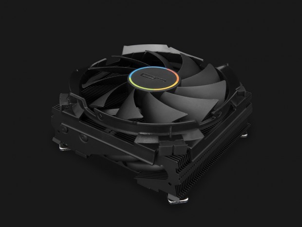 グラフェンコーティングを施した全銅製ロープロCPUクーラー、CRYORIG「C7 G」