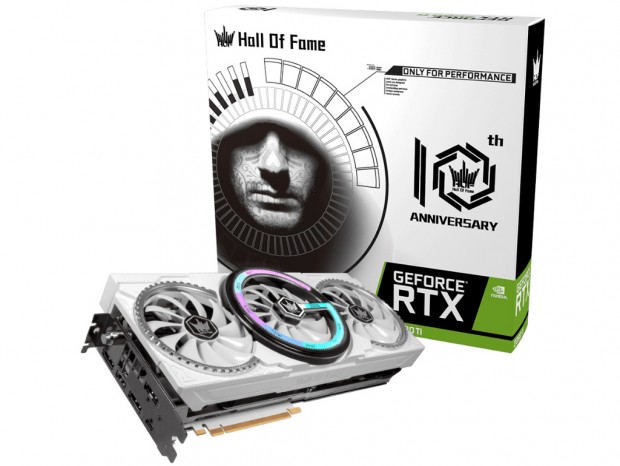 HOFシリーズ10周年記念。ハイブリッドクーラー採用のRTX 2080 Tiが玄人志向から