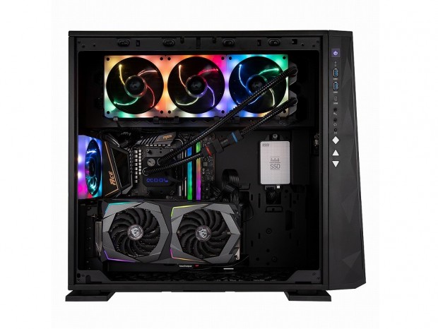 144基のRGB LEDでフロントパネルにお絵描きできるミドルタワー、In Win「309」発売
