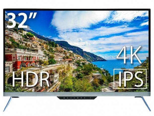 JAPANNEXT、HDR対応32型4K液晶ディスプレイ「JN-IPS322UHDR」を税込4万円で発売