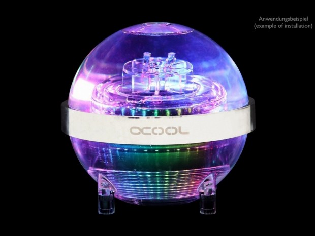 Alphacool、COMPUTEXに登場した独創的球形リザーバー「Eisball」を発売