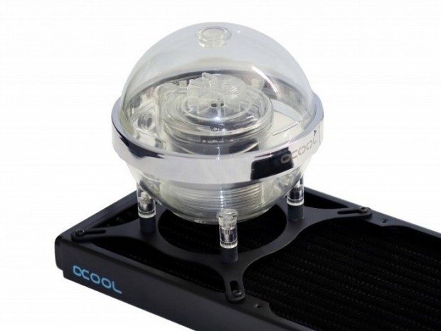 Alphacool、COMPUTEXに登場した独創的球形リザーバー「Eisball」を発売