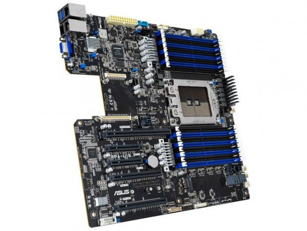 PCIe4.0（x24）スロットを搭載したEPYC 7002向けマザーボード、ASUS「KRPA-U16」