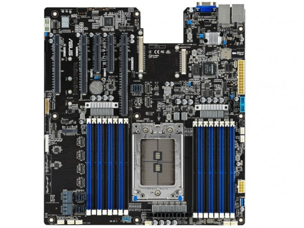 PCIe4.0（x24）スロットを搭載したEPYC 7002向けマザーボード、ASUS「KRPA-U16」