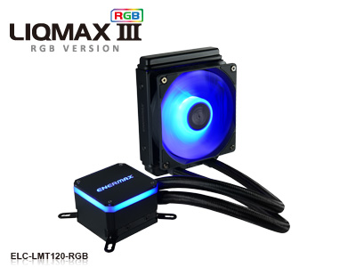 ENERMAX、Aurabelt採用オールインワン水冷「LIQMAX III」にRGBファンモデル追加