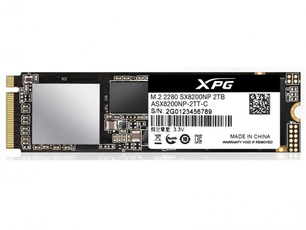 ADATAの高速NVMe M.2 SSD「XPG SX8200 Pro」に2TBモデルが登場