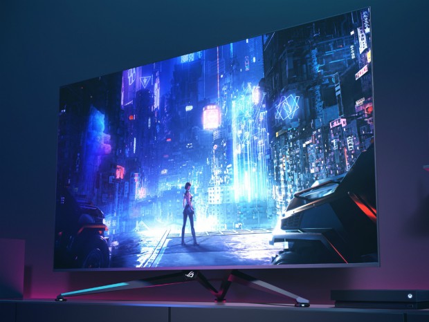 144Hz対応の65インチ4K HDRゲーミング液晶、ASUS「ROG Swift PG65UQ」