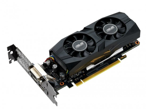 ASUS、ロープロファイル対応のGeForce GTX 1650グラフィックスカード