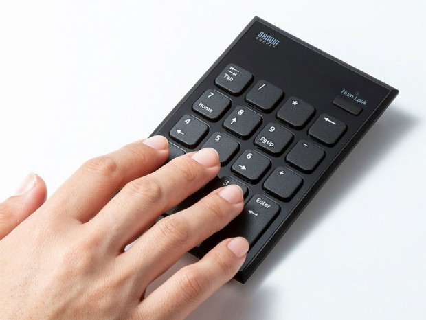 サンワサプライ、アイソレーションキー採用の薄型テンキー2種発売