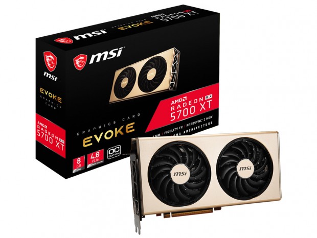独自基板と冷却機構を採用する、MSI「Radeon RX 5700 XT EVOKE OC」国内発売