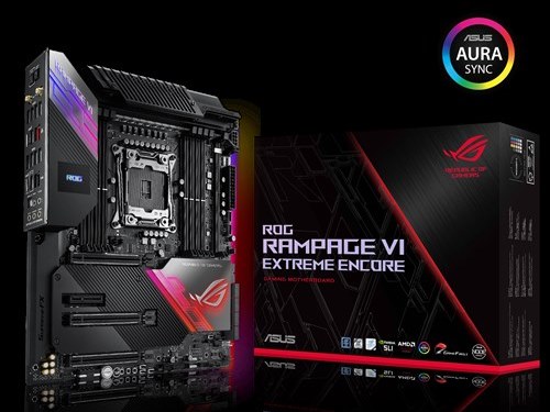 ASUS、Wi-Fi 6対応のX299ゲーミングマザーボード「ROG Rampage VI Extreme Encore」