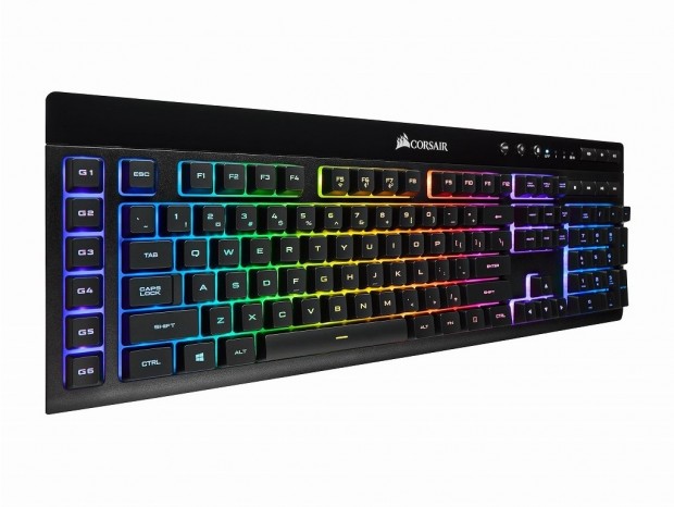 CORSAIR、鮮やかCAPELLIX LED内蔵＆高速SLIPSTREAM通信対応キーボード「K57 RGB」