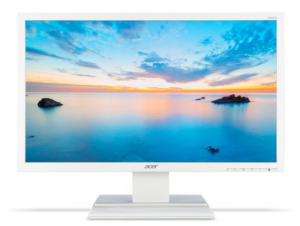 エイサー、23.8インチ液晶ディスプレイ「V6」シリーズにホワイトモデル追加