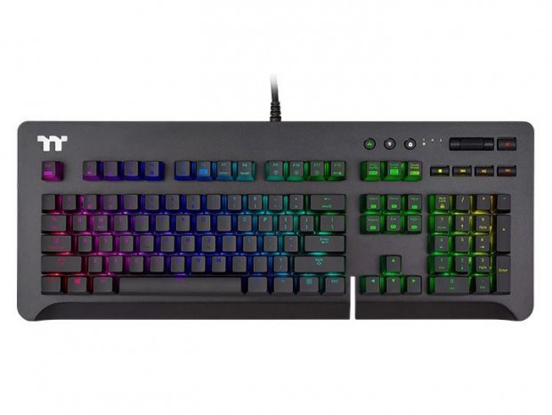 Thermaltake「Level 20 RGB Gaming Keyboard」にイルミを省略した廉価モデル登場