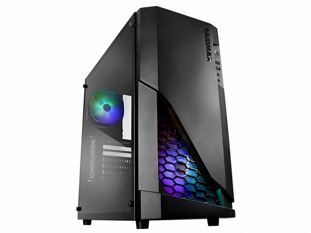 RAIDMAX、ARGBファン＆コントロールハブを備えたゲーミング向けミドルタワー「AEGIS」