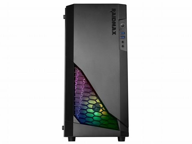 RAIDMAX、ARGBファン＆コントロールハブを備えたゲーミング向けミドルタワー「AEGIS」