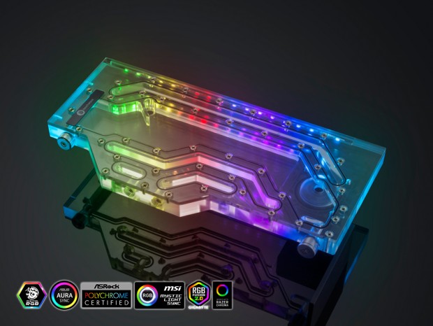 「ENTHOO EVOLV X GLASS」専用設計のポンプ一体型リザーバーがBitspowerから